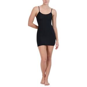 Steve Madden Women's Embossed Stretch Micro Slip SM12120 - Black L